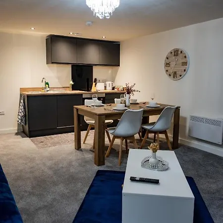 Bv Basement Navy Diamond Suites Apt Lägenhet Bradford (West Yorkshire)